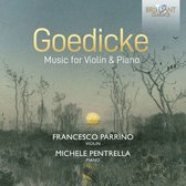 Francesco Parrino & Michele Pentrella - Goedicke: Music For Violin & Piano (CD)