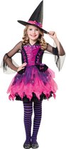 Heks & Spider Lady & Voodoo & Duistere Religie Kostuum | Barbie Heks Halloween | Meisje | 3-5 jaar | Halloween | Verkleedkleding