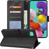 LuxeBass Telefoon Wallet Bookcase voor Samsung Galaxy M31S ? Portemonnee telefoonhoesje voor Bankpassen ? Hoesje voor Samsung Galaxy M31S ? Kunstleer ? Siliconen Houder ? Magnetisc