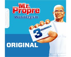 Mr. Propre Wondergom Original - Schoonmaakmiddel - 3 Stuks