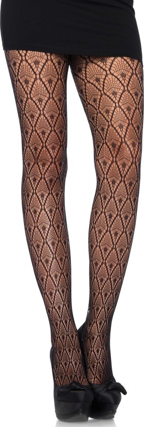 Decorated lace pantyhose