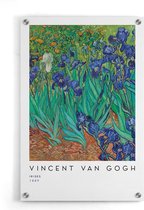 Walljar - Vincent van Gogh - Irissen II - Muurdecoratie - Plexiglas schilderij