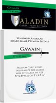 55 Paladin Gawain Card Sleeves 57 x 89mm (GAW-CLR)
