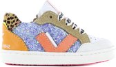 Shoesme urban UR22S043-H lila glitter oranje