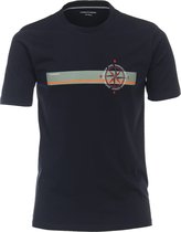 Casa Moda T-shirt Navy (Maat: 4XL)