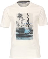 Casa Moda T-shirt Wit (Maat: 5XL)