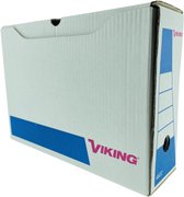 Viking Archiefdozen A4 Wit 100% gerecycleerd karton 10 x 35 x 25 cm 50 Stuks