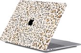 MacBook Pro 16 (A2485) - Leopard Rose Gold MacBook Case