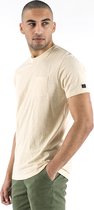 P&S Heren T-shirt-FRANK-Beige-XL