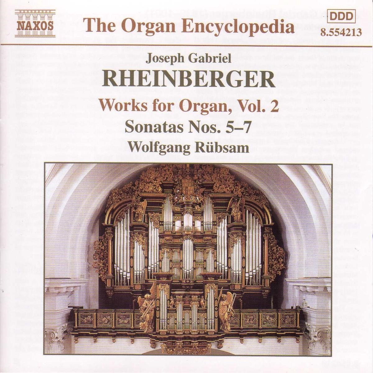 Wolfgang Rübsam - Rheinberger: Organ Works 2 (CD)