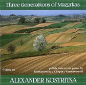 Alexander Kostritsa - Three Generations Of Mazurkas (CD)
