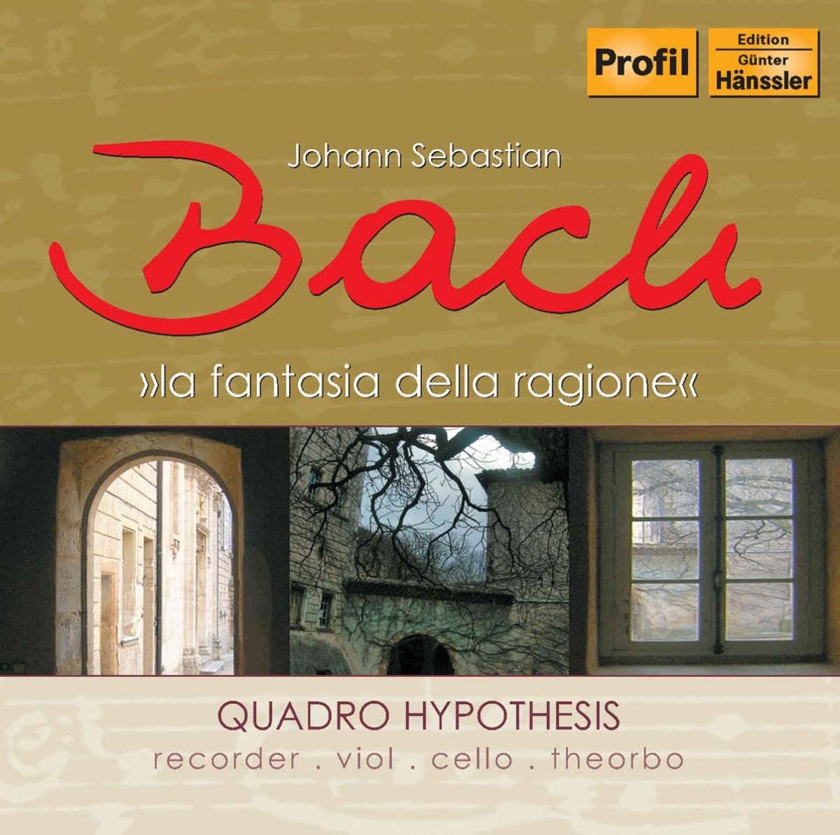 Ensemble Hypothesis - J.S. Bach: La Fantasia Della Ragione (CD)