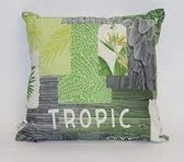Madison sierkussen 45x45 cm Tropic green outdoor