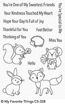Woodland Friends Clear Stamps (CS-328)