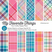 Perfect Plaid 6x6 Inch Paper Pad (EP-79)