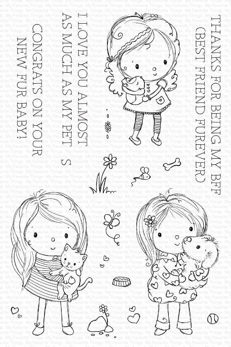 Best Friend Furever Clear Stamps (RAM-026)