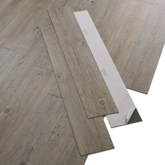 ARTENS - PVC-vloeren WEMBLEY - Zelfklevende vinylplanken - Vinylvloeren -  Houteffect -... | bol