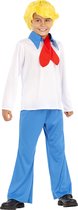 FUNIDELIA Fred kostuum - Scooby Doo - 7-9 jaar (134-146 cm)