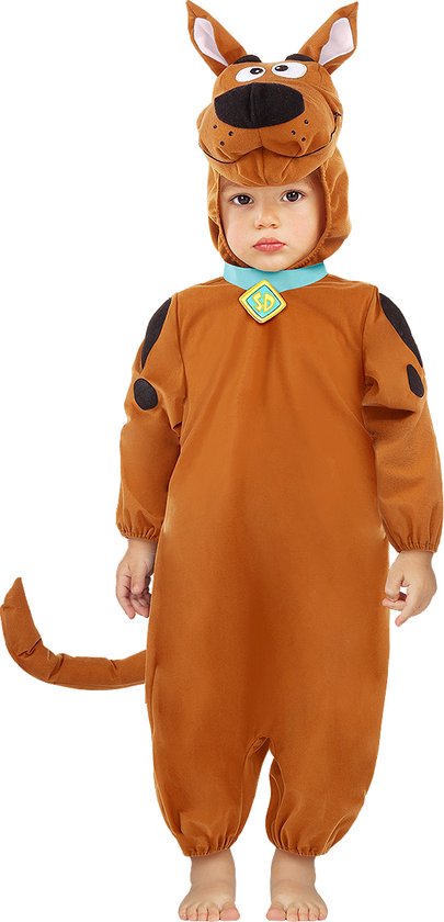 FUNIDELIA Scooby Doo kostuum voor baby Scooby - maanden cm) - Bruin