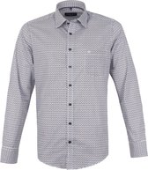 Casa Moda - Overhemd L0450A Stippen - XXL - Heren - Regular-fit