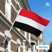Vlag Jemen 100x150cm - Spunpoly