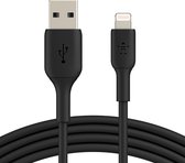 Belkin iPhone Lightning naar USB kabel - 1m - Zwart