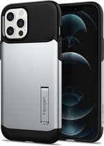 Spigen - Slim Armor iPhone 12 Pro Max - zilver