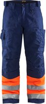 Blaklader Winterwerkbroek High Vis 1862-1811 - High Vis Oranje/Marineblauw - C152