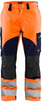 Blaklader Multinorm inherent werkbroek 1588-1513 - High Vis Oranje/Marineblauw - D92