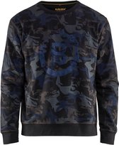 Blaklader Limited sweatshirt 9408-1158 - Zwart/Donkergrijs - S