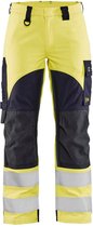 Blaklader Multinorm Dames Werkbroek Inherent 7189-1512 - High Vis Geel/Marineblauw - C40