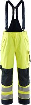 Blaklader Multinorm shell werkbroek 1881-1532 - High Vis Geel/Marineblauw - 4XL