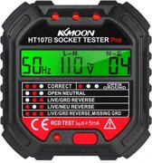 Maenor® Energiemeter - Stroomverbruikmeter - Stroommeter - Stroom Verbruikmeter - Elektrisch - Zwart