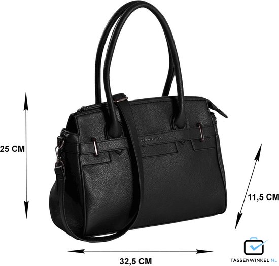 Chabo Bags Campbell Handbag Schoudertas Zwart