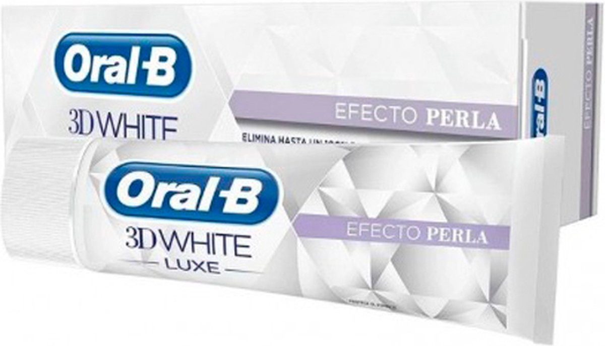 Oral-b 3d White Luxe Pasta Dentífrica Efecto Perla 75 Ml