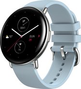 Amazfit Zepp E Smartwatch - Slim Horloge - Waterdicht - Rond - Stainless Steel - Ice blue