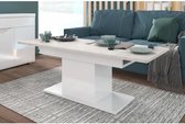 Salontafel - Wit decor - 120 / 154X54.5X60 - Be alive