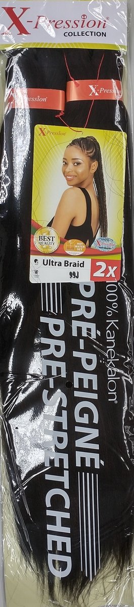 X-PRESSION - ULTRA BRAID PRE-STRETCHED NUMMER 99J