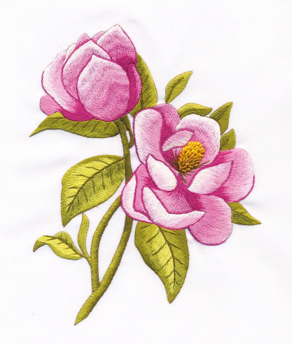 Borduurpakket Magnolia