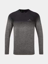 Ron Hill Tech Marathon Long Sleeve T-Shirt Zwart-Grijs Heren