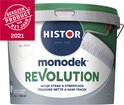 Histor MonoDek Revolution Muurverf Mat - Goed Reinigbaar - Optimale Dekking – Afwasbaar - 10L - RAL 9010