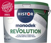 Bol.com Histor MonoDek Revolution Muurverf Mat - Goed Reinigbaar - Optimale Dekking – Afwasbaar - 10L - RAL 9010 aanbieding