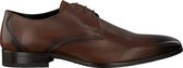 Mazzeltov 3753 Nette schoenen - Business Schoenen - Heren - Cognac - Maat 43