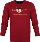 Gant - Sweatshirt Archive Shield Bordeaux - XL - Regular-fit