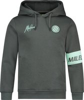 Malelions Junior Sport Captain Hoodie - Antra/Mint - 8 | 128