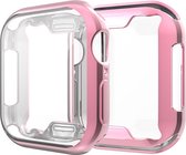 Mobigear Royal TPU Hoesje voor Apple Watch Series 6 (40mm) - Roze