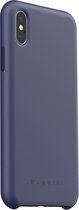 Apple iPhone X Hoesje - Bugatti - Firenze Serie - Siliconen Backcover - Marineblauw - Hoesje Geschikt Voor Apple iPhone X