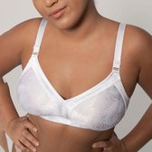 Dorina Minimizer BH - Zonder Beugel - Kristen  - 90E  - Wit