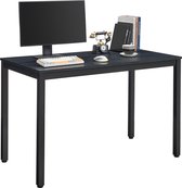 BM LIVING - Bureau - Metalen Tafel - Zwart - Beuken - Metaal