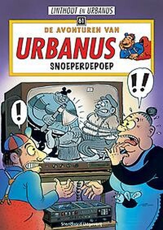 Cover van het boek 'Urbanus / 61 Snoeperdepoep' van  Urbanus